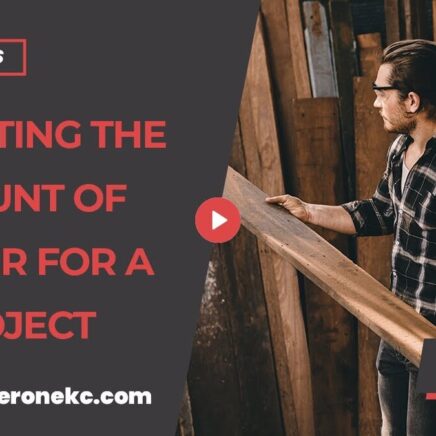 amount of lumber for a project